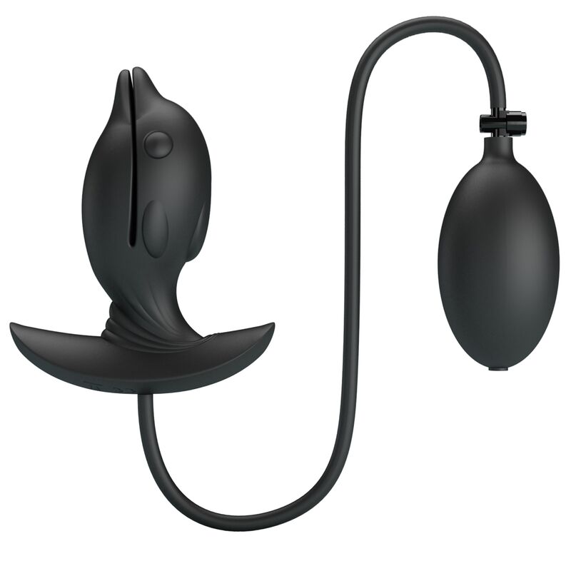 PRETTY LOVE - OPBLAASBARE &amp; OPLAADBARE DELFIN ANAAL PLUG