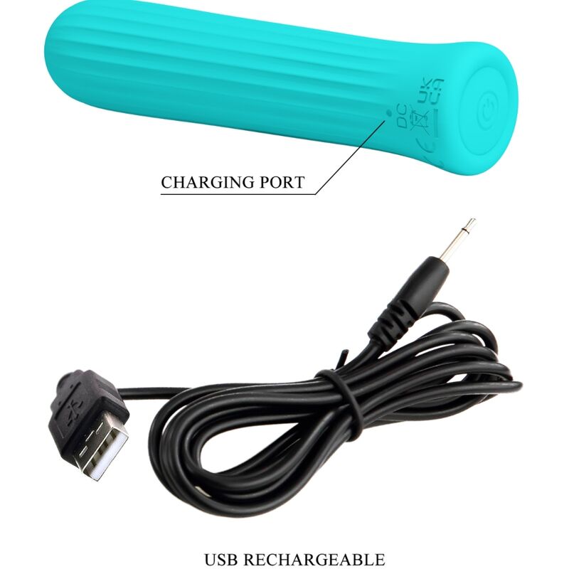 PRETTY LOVE - BLANCHE BLUE STIMULERENDE VIBRATOR