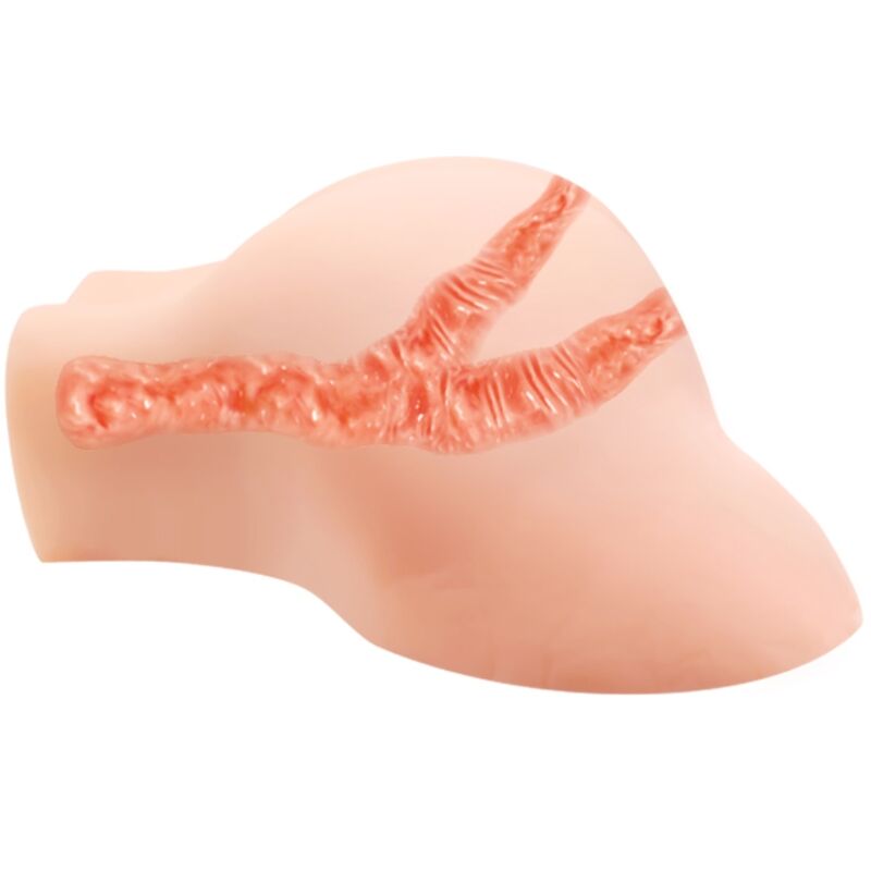 CRAZY BULL - REALISTISCHE MESH VAGINA EN ANUS MET VIBRATIE