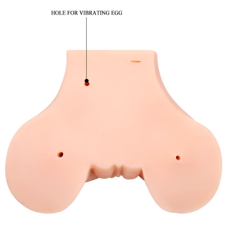CRAZY BULL - REALISTISCHE MESH VAGINA EN ANUS MET VIBRATIE