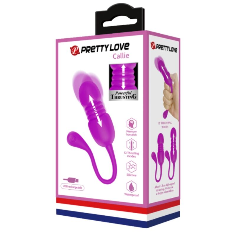 PRETTY LOVE - CALLIE OPLAADBARE VIBRERENDE EI PAARS