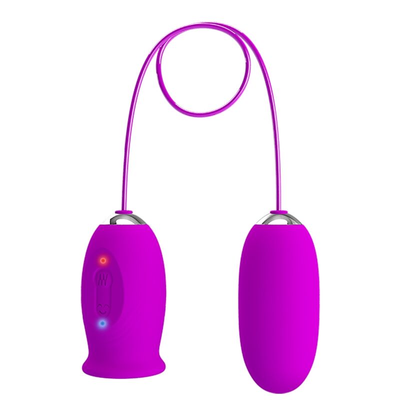 PRETTY LOVE - DAISY DUAL EGG OPLAADBARE VIBRATOR PAARS