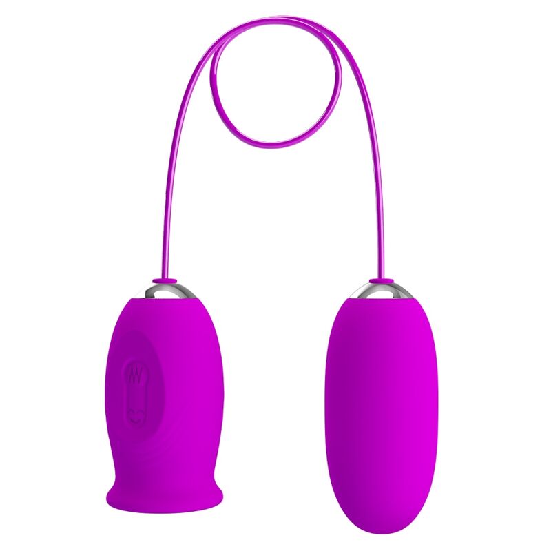 PRETTY LOVE - DAISY DUAL EGG OPLAADBARE VIBRATOR PAARS