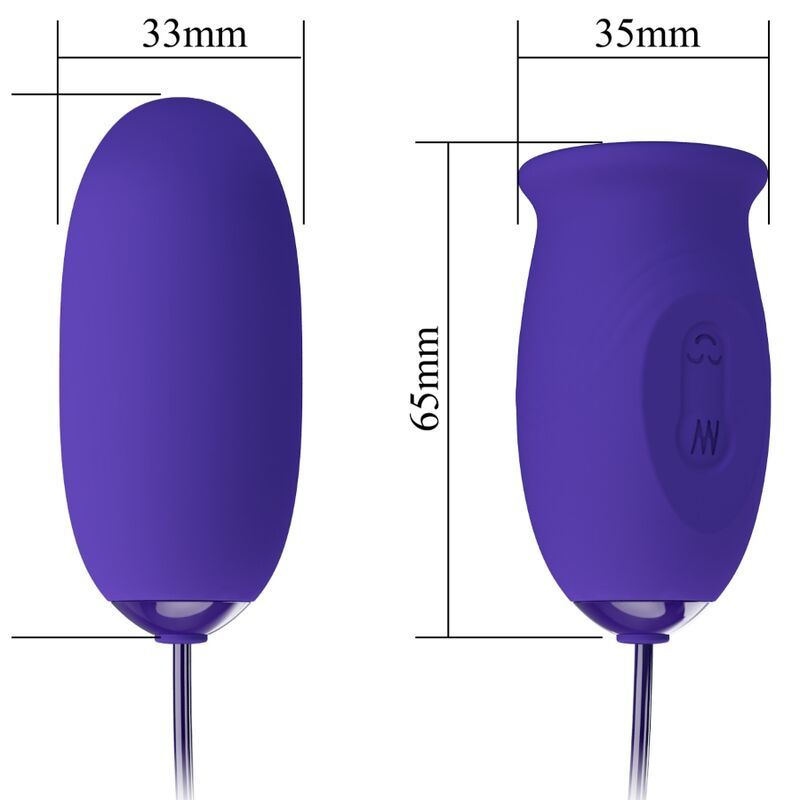 PRETTY LOVE - DAISY YOUTH OPLAADBARE VIBRERENDE STIMULATOR VIOLET