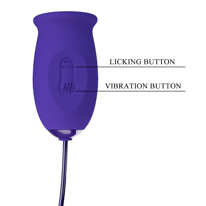PRETTY LOVE - DAISY YOUTH OPLAADBARE VIBRERENDE STIMULATOR VIOLET
