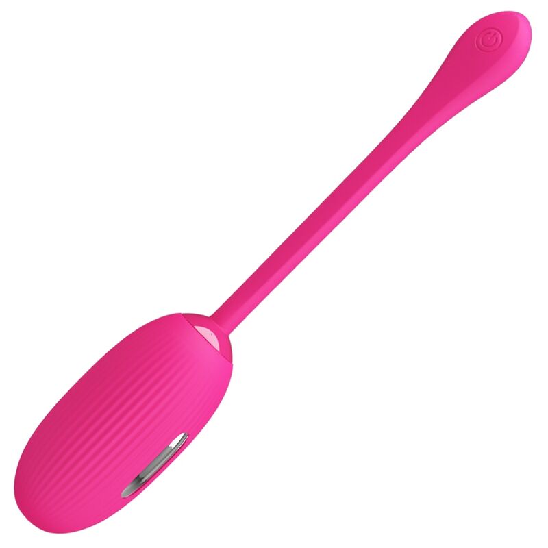 PRETTY LOVE - DOREEN OPLAADBARE VIBRERENDE EI MAGENTA AFSTANDSBEDIENING