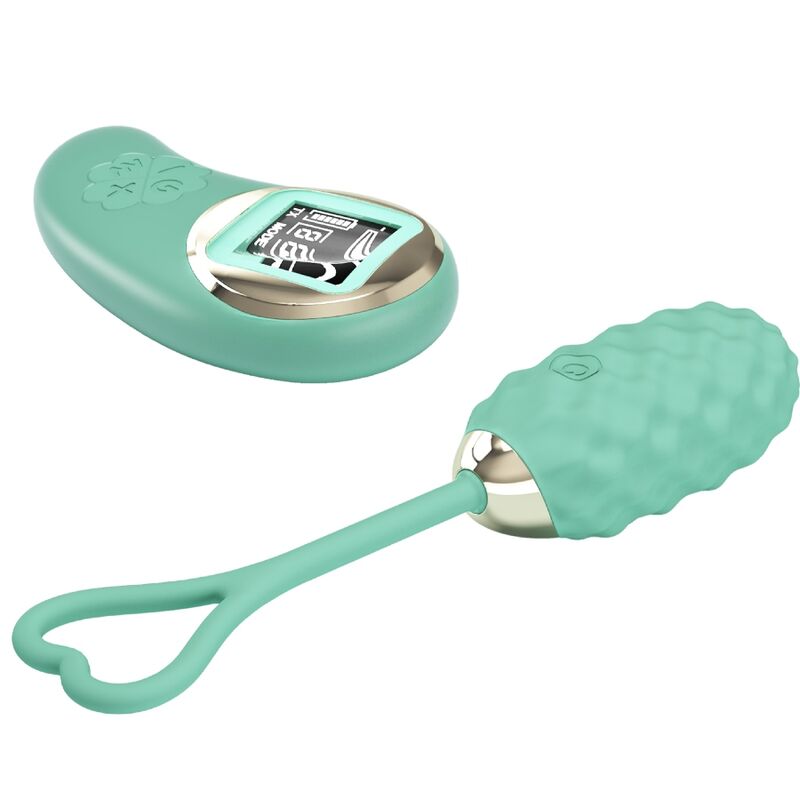 PRETTY LOVE - VIVIAN AFSTANDSBEDIENING VIBREREND EI GROEN