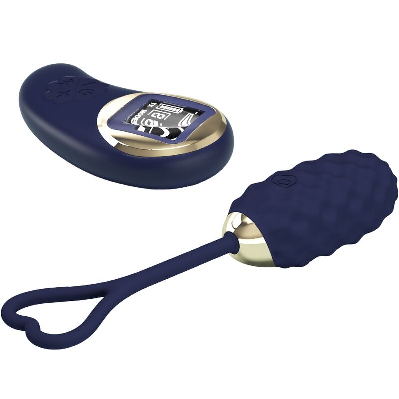 PRETTY LOVE - VIVIAN AFSTANDSBEDIENING VIBREREND EI BLAUW