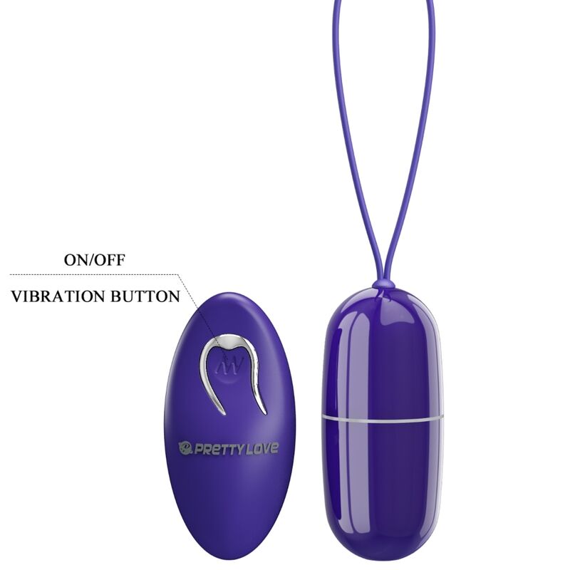 PRETTY LOVE - ARVIN YOUTH AFSTANDSBEDIENING VIBREREND EI VIOLET