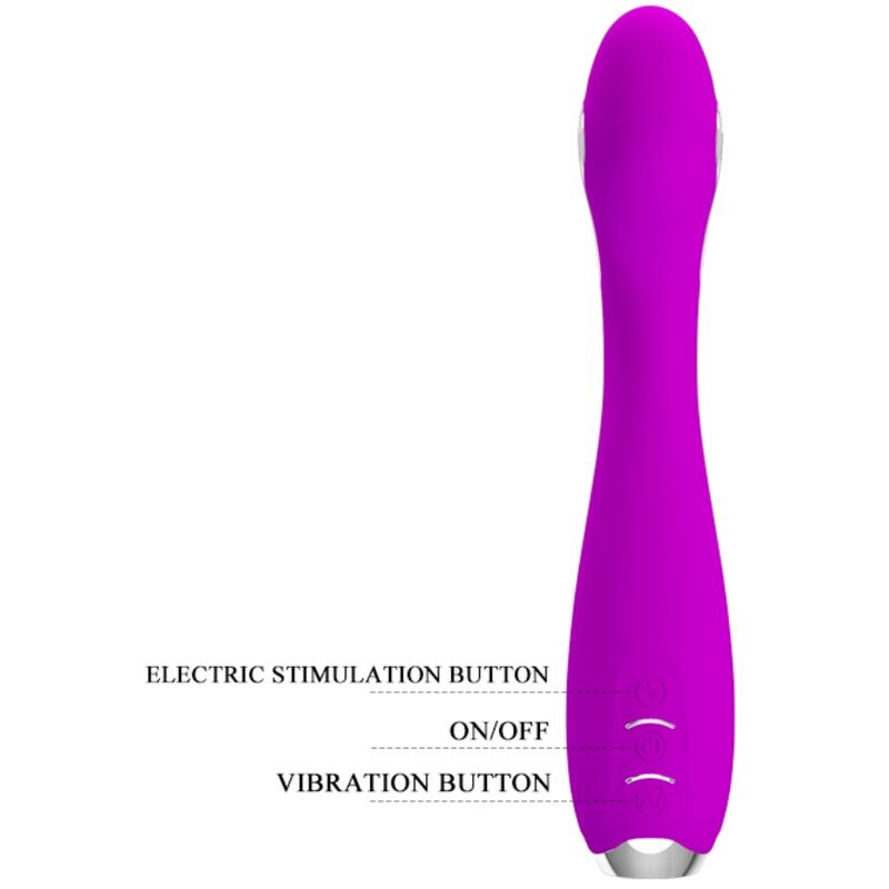 PRETTY LOVE - HECTOR OPLAADBARE &amp; WATERDICHTE ELEKTROSHOCK VIBRATOR PAARS