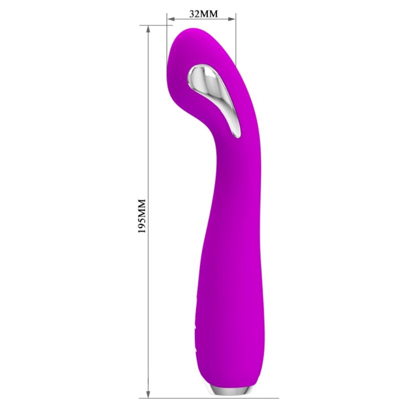 PRETTY LOVE - HECTOR OPLAADBARE &amp; WATERDICHTE ELEKTROSHOCK VIBRATOR PAARS