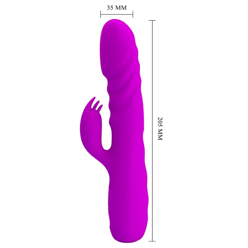PRETTY LOVE - MELANIE OPLAADBARE KONIJNVIBRATOR PAARS