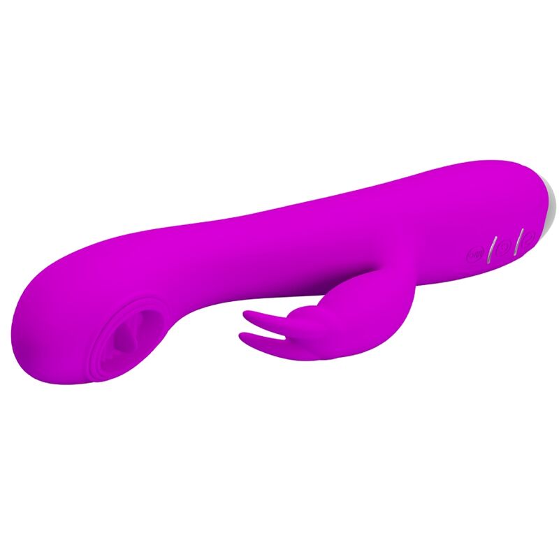 PRETTY LOVE - RACHEL OPLAADBARE VIBRATOR MET STIMULERENDE GOLVEN PAARS