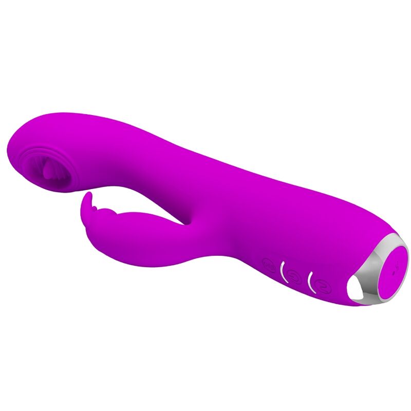 PRETTY LOVE - RACHEL OPLAADBARE VIBRATOR MET STIMULERENDE GOLVEN PAARS