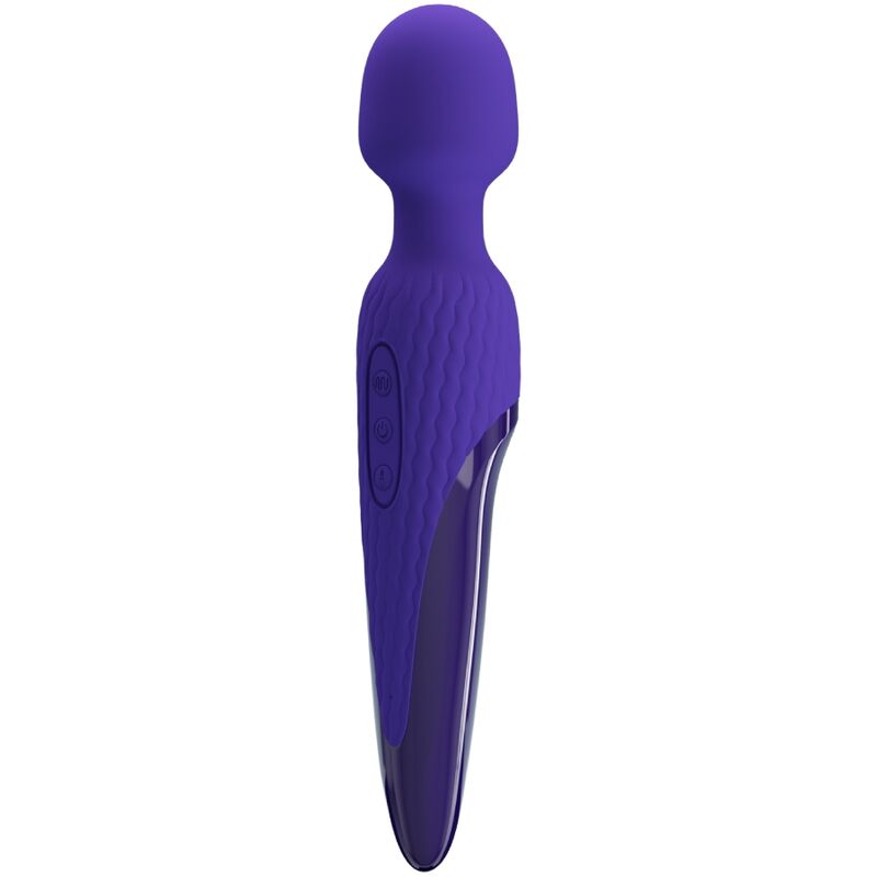 PRETTY LOVE - ANTONY YOUTH VIBRATOR WAND MET VIOLET HITTE-EFFECT