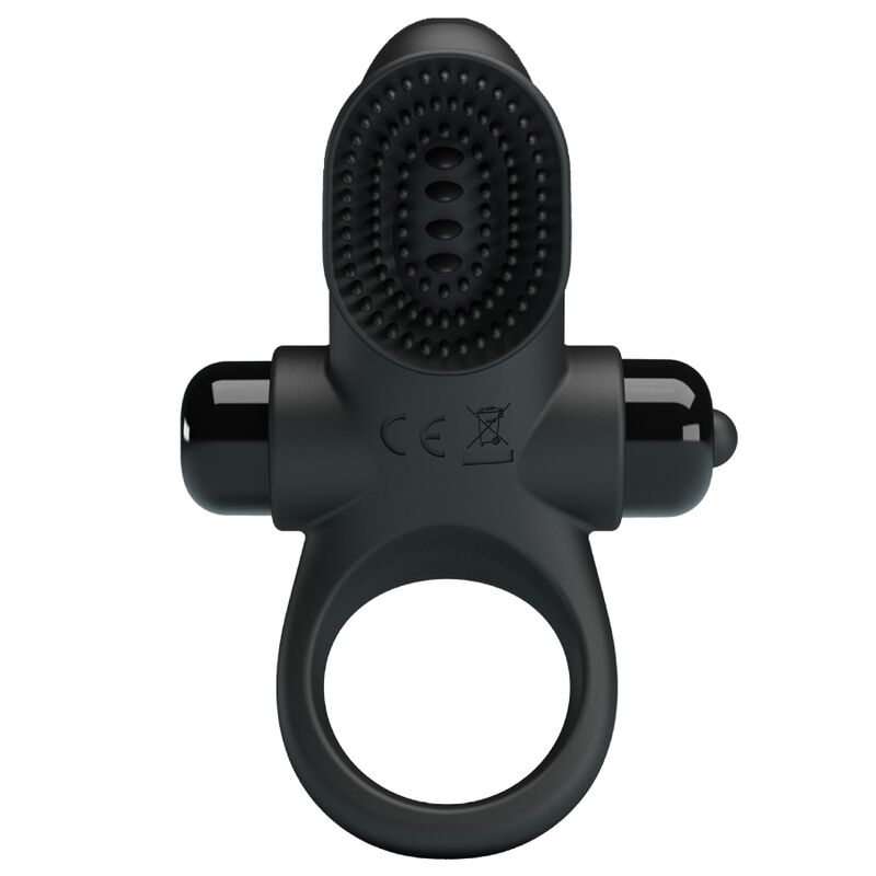 PRETTY LOVE - VIBRERENDE RING II VOOR ZWARTE PENIS