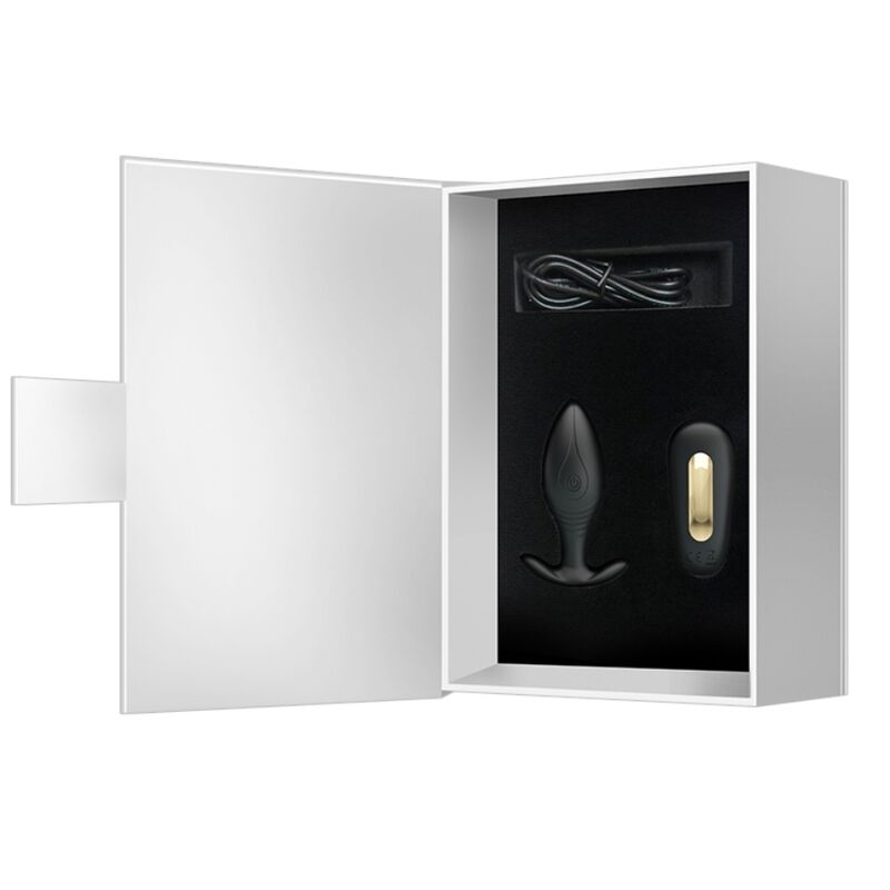 PRETTY LOVE - REGINA PLUG OPLAADBARE ANALE VIBRATOR ZWART