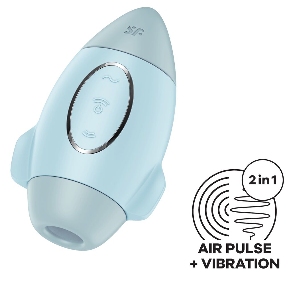SATISFYER - MISSION CONTROL LILAC KLEINE DUAL-PULSE VIBRATOR