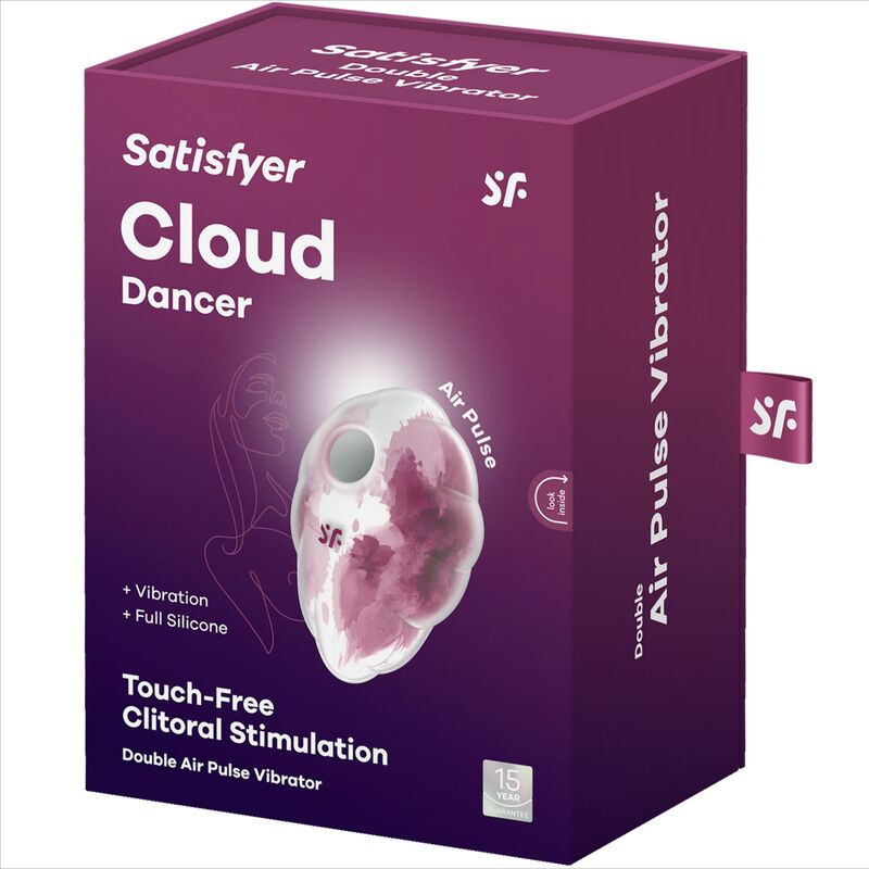 SATISFYER - CLOUD DANCER VERDE VIBRADOR AIR