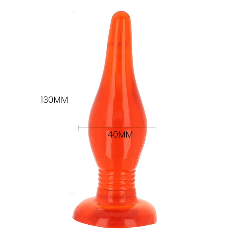 DANCE - SOFT TOUCH RODE ANAAL PLUG 14,2 CM