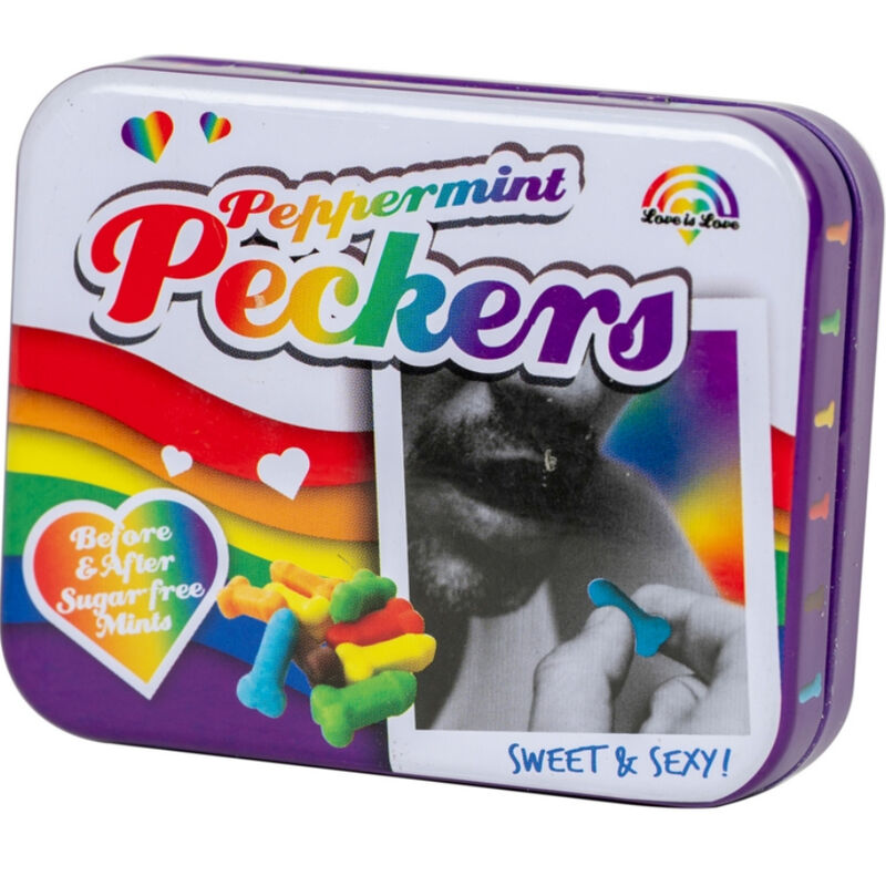SPENCER &amp; FLEETWOOD - PECKERS RAINBOW MINT SNOEPJES