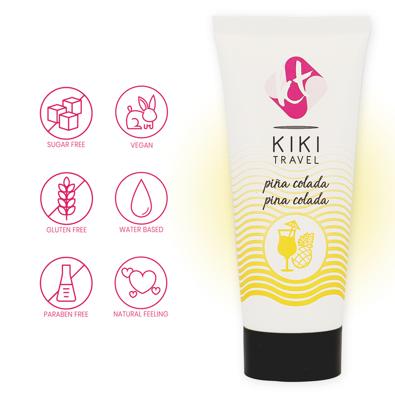 KIKÍ TRAVEL - PINA COLADA SMAVOR GLIJMIDDEL 50 ML