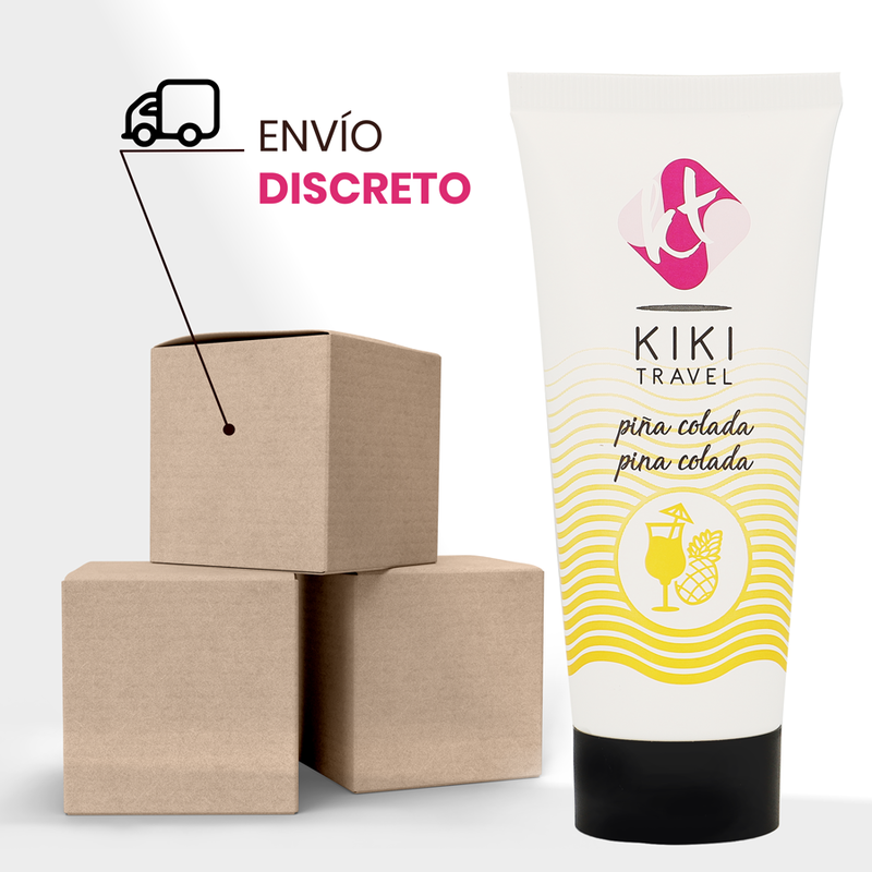 KIKÍ TRAVEL - PINA COLADA SMAVOR GLIJMIDDEL 50 ML