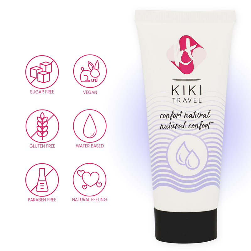 KIKÍ TRAVEL - NATUURLIJKE COMFORT GLIJGEL 50 ML