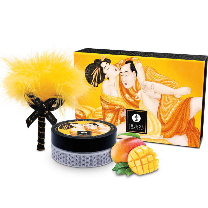 SHUNGA - EETBARE MANGO MASSAGEPOEDER KIT