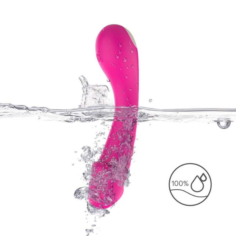 ARMONY - FUCHSIA SILICONE G-SPOT VIBRERENDE DILDO