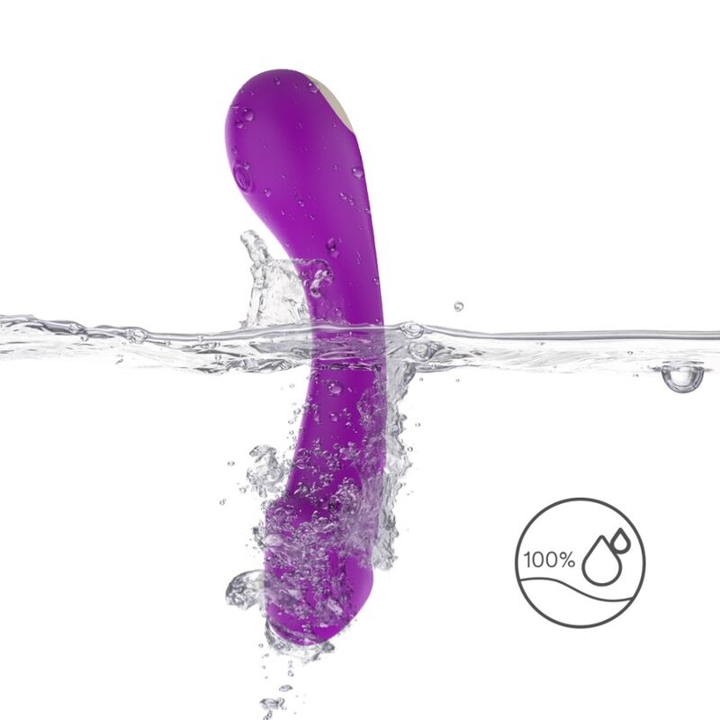 ARMONY - VIOLETTE SILICONEN G-SPOT VIBRERENDE DILDO