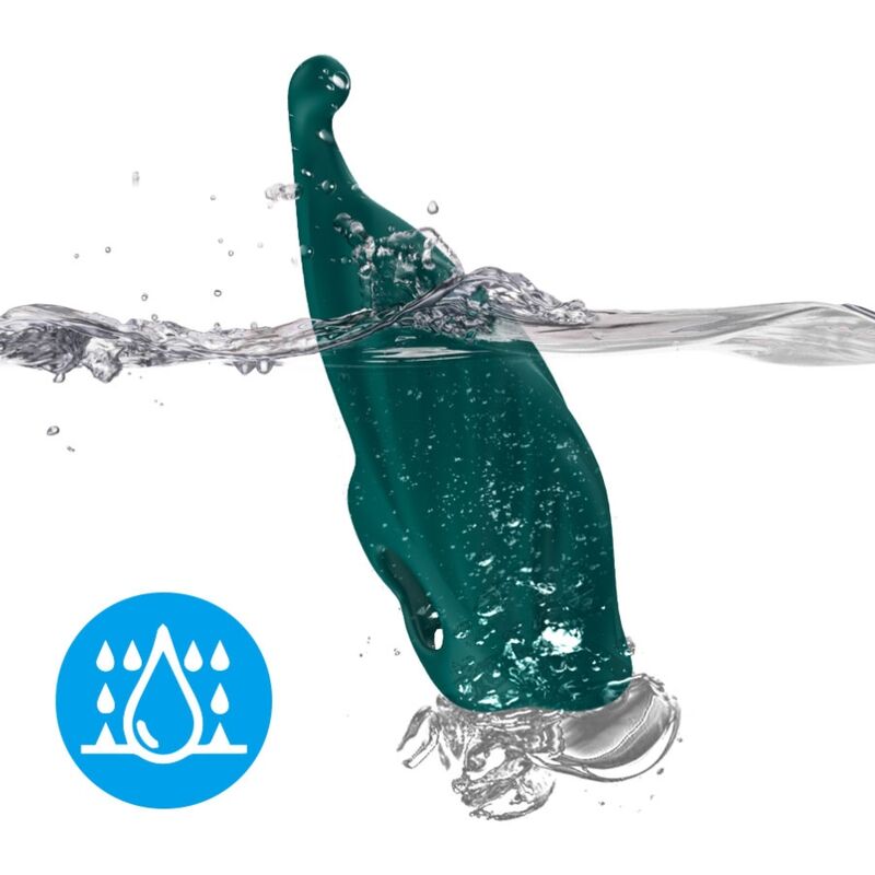 HARMONY - GROENE STIMULERENDE &amp; VIBRERENDE VINGERHOED