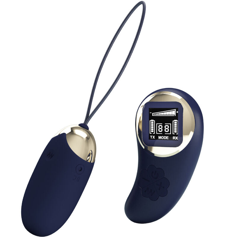 PRETTY LOVE - MINA EI VIBRATOR AFSTANDSBEDIENING BLAUW