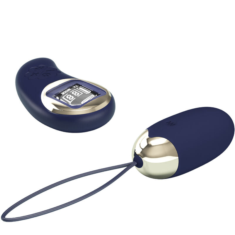 PRETTY LOVE - MINA EI VIBRATOR AFSTANDSBEDIENING BLAUW