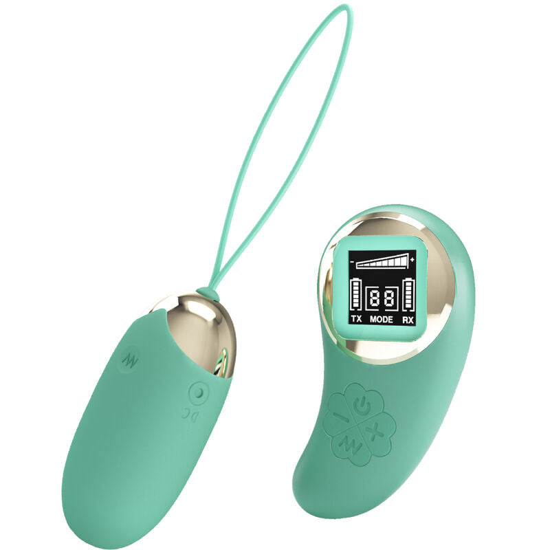 PRETTY LOVE - MINA EI VIBRATOR AFSTANDSBEDIENING GROEN