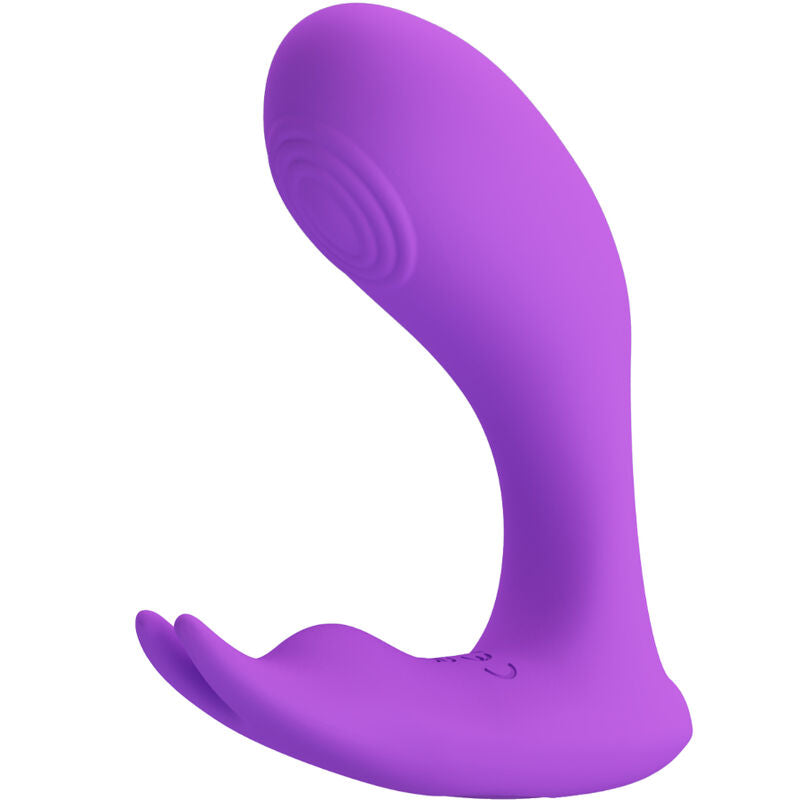 PRETTY LOVE - IDABELLE VIBRATIE &amp; PULSATIE AFSTANDSBEDIENING VIOLET