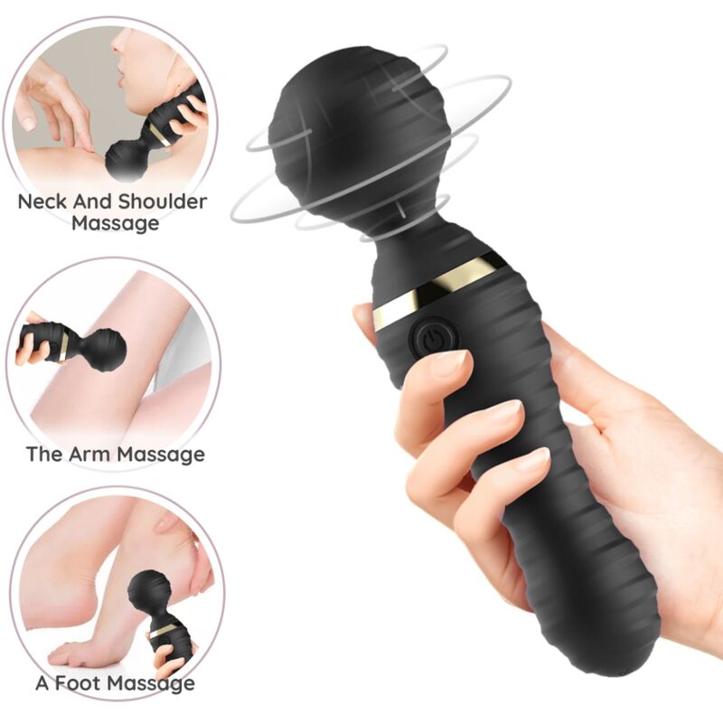 ARMONY - FREEDO KLEINE ZWARTE MASSAGER &amp; VIBRATOR
