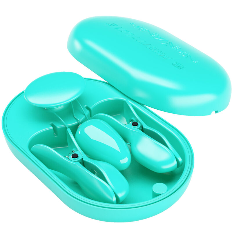 PRETTY LOVE - SURPRISE BOX BLAUWE ELEKTRO STIMULATIECLIPS