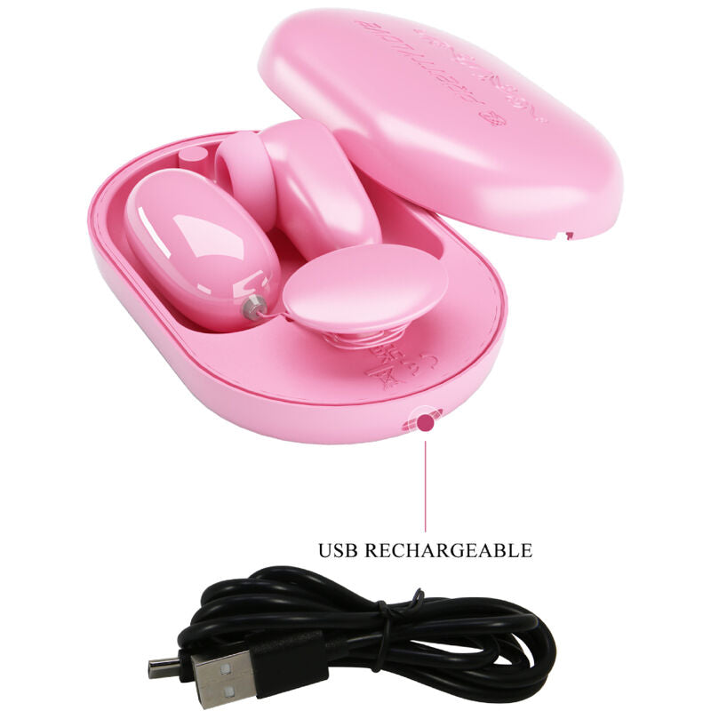 PRETTY LOVE - MAGIC BOX VIBRERENDE KOGEL &amp; ROZE STIMULATOR