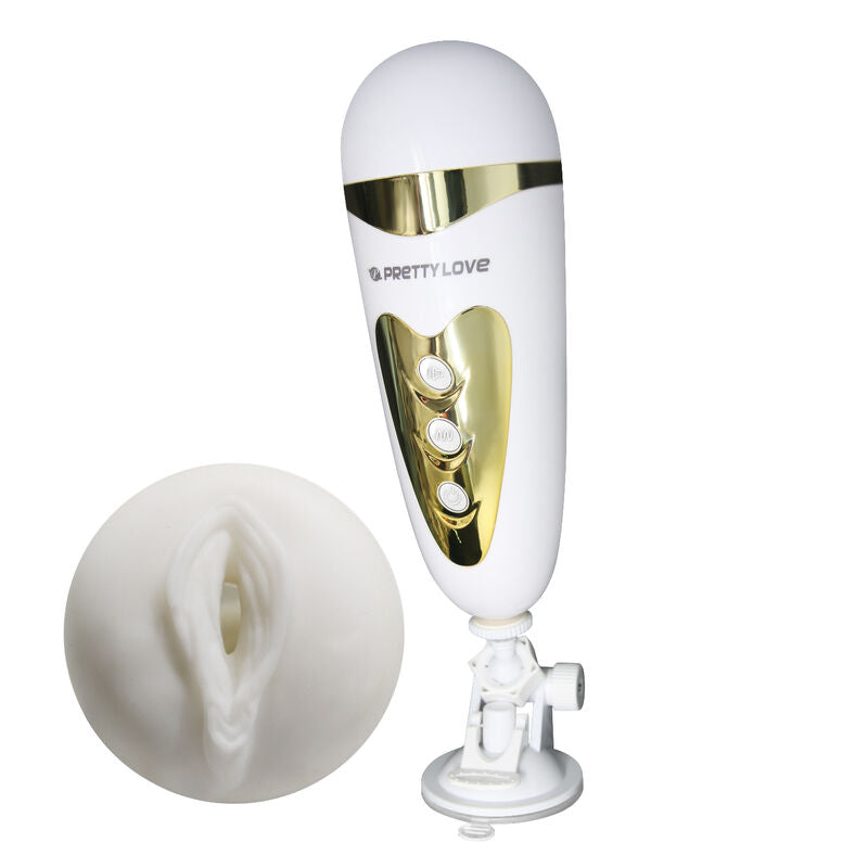 PRETTY LOVE - SALLY MANNELIJKE MASTURBATOR MET VIBRATIE EN GELUID