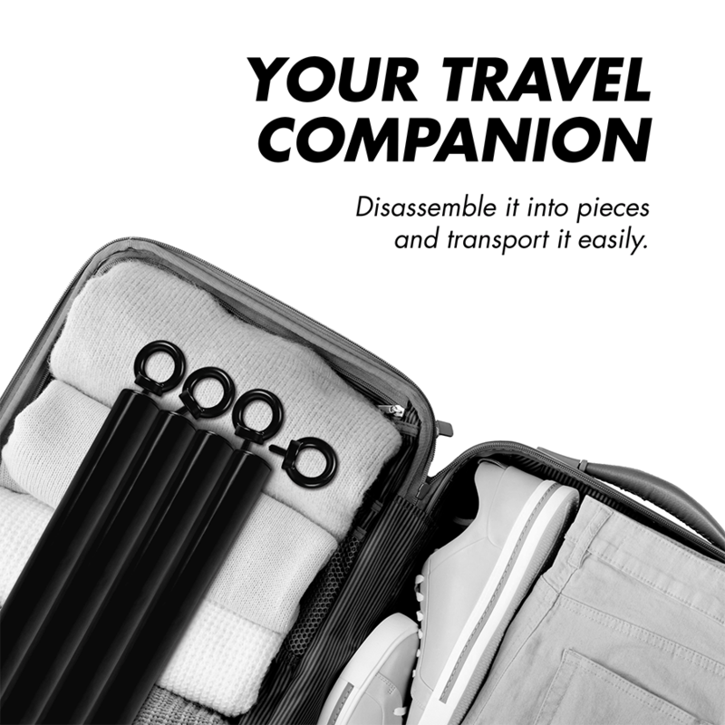 FETISH SUBMISSIVE – verstelbare spreidstang set 4-delig