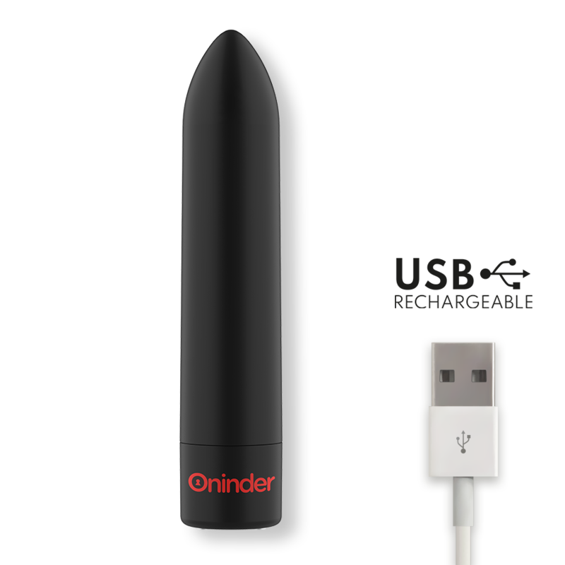 ONINDER - BERLIN VIBRATING BULLET BLACK - GRATIS APP