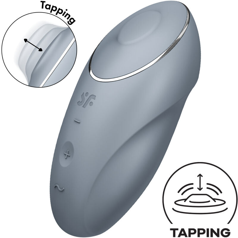 SATISFYER - TAP &amp; CLIMAX 1 RODE LAY-ON VIBRATOR
