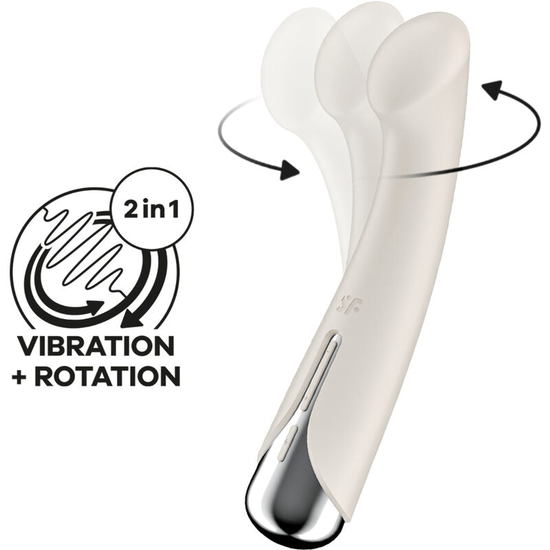 SATISFYER - SPINNING G-SPORT 1 ROTERENDE VIBRATOR ROOD