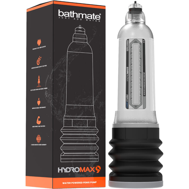 BATHMATE - HYDROMAX 9 TRANSPARANTE PENISVERGROTINGSPOMP