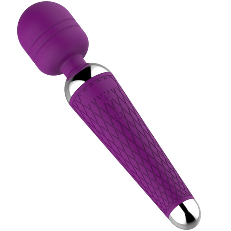 HARMONY - FLEXIBELE HOOFDMASSAGE- EN VIBRATORVIOLET