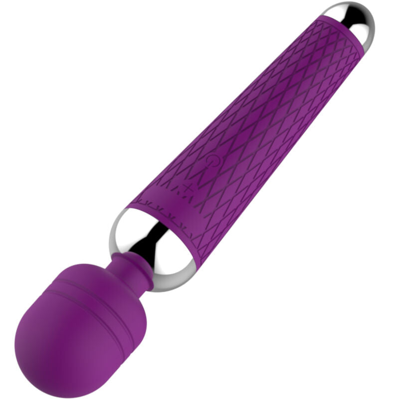 HARMONY - FLEXIBELE HOOFDMASSAGE- EN VIBRATORVIOLET