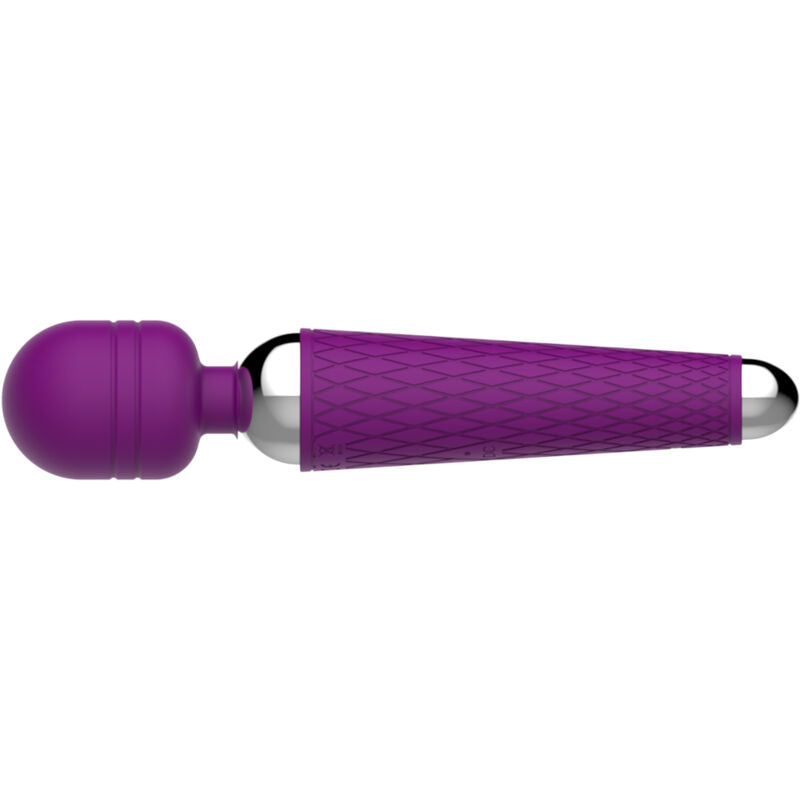 HARMONY - FLEXIBELE HOOFDMASSAGE- EN VIBRATORVIOLET