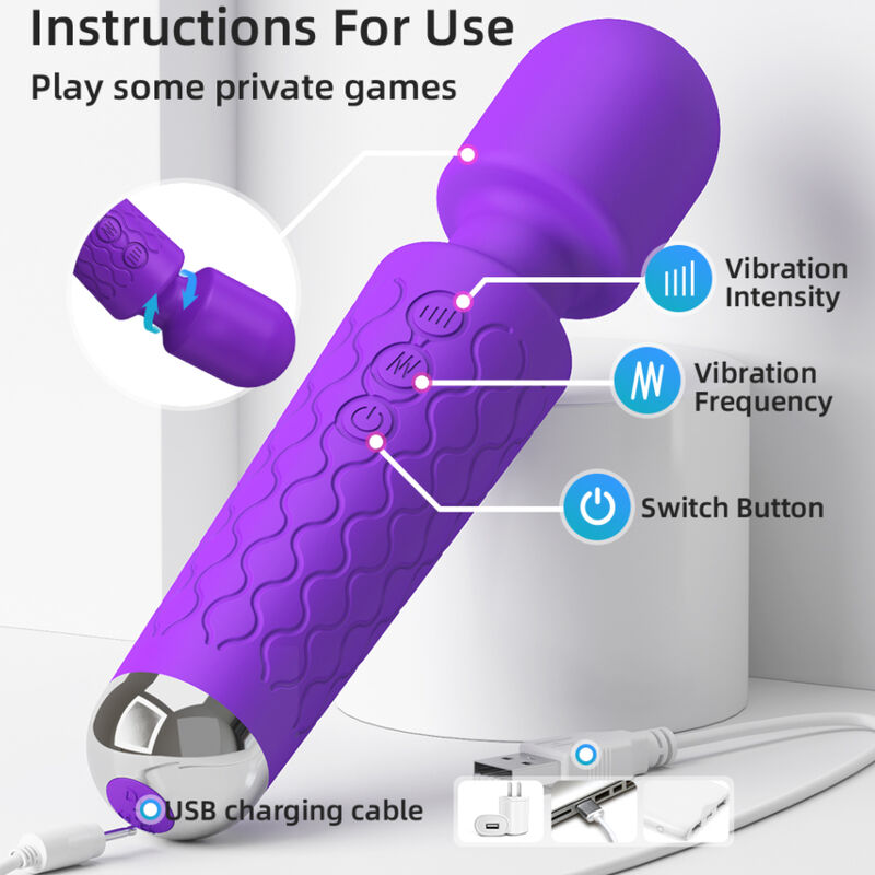 HARMONY - VIOLET MASSAGER &amp; VIBRATOR