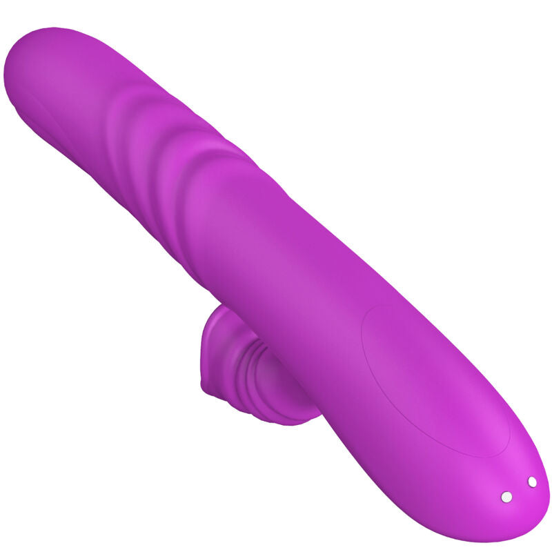 ARMONY - ANGELIA MULTIFUNCTIONELE VIBRATOR MET STIMULERENDE TONG EN VIOLET VERWARMEND EFFECT